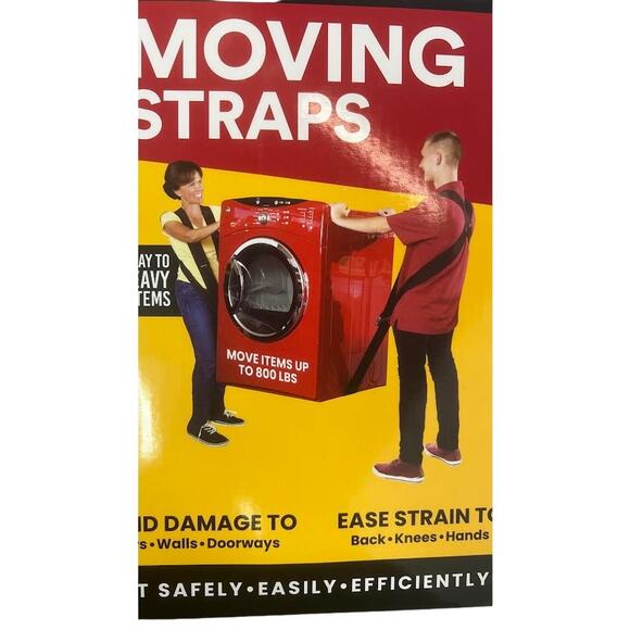 NWB! LD2000 Moving Straps 2-Person Lifting and Moving System 3 Pack - Picture 8 of 10